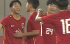 U16國(guó)足遭重?fù)簦?分鐘雙球，萬(wàn)項(xiàng)首破門(mén)，再現(xiàn)小貝級(jí)進(jìn)球！